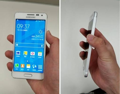 Samsung Galaxy Alpha, de supposées photos sont apparues