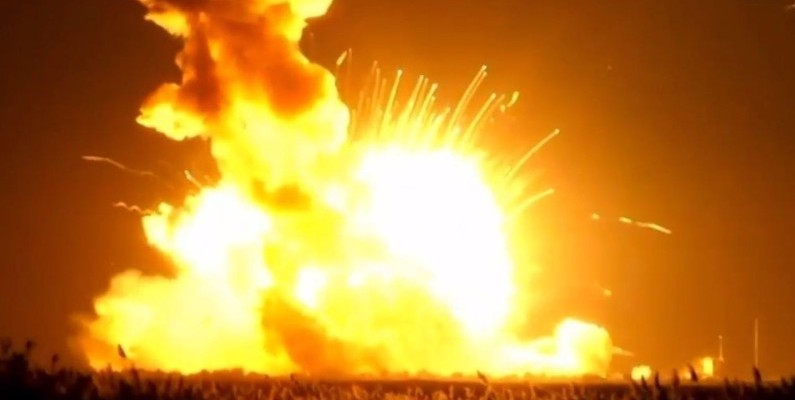 Nasa: Explosion au décollage d’une fusée Antares de la Nasa