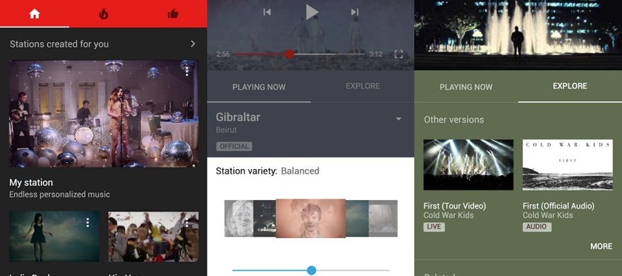 L’application YouTube Music fait son apparition sur Android et iOS